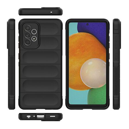 Samsung Galaxy A13 4G Kılıf Kamera Korumalı İçi Kadife Yumuşak Silikon Kapak + Ekran Koruma