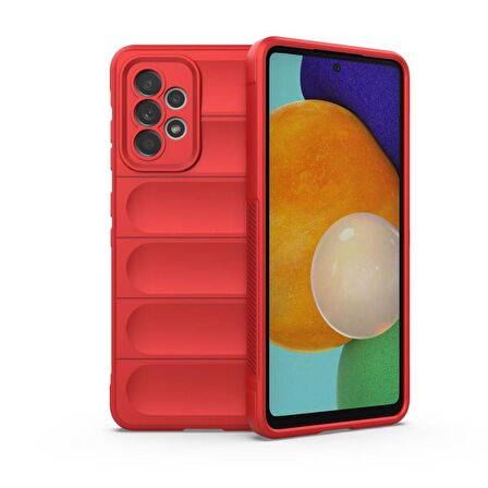 Samsung Galaxy A23 4G Kılıf Kamera Korumalı İçi Kadife Yumuşak Silikon Kapak + Ekran Koruma