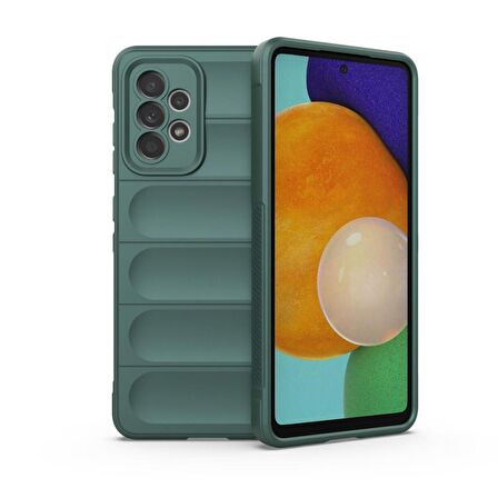 Samsung Galaxy A23 4G Kılıf Kamera Korumalı İçi Kadife Yumuşak Silikon Kapak + Ekran Koruma
