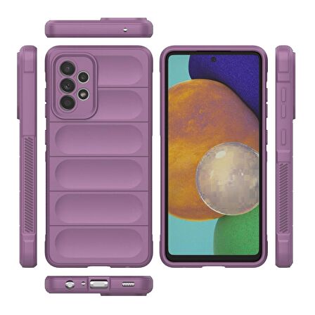 Samsung Galaxy A23 4G Kılıf Kamera Korumalı İçi Kadife Yumuşak Silikon Kapak + Ekran Koruma