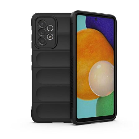 Samsung Galaxy A32 Kılıf Kamera Korumalı İçi Kadife Yumuşak Silikon Kapak + Ekran Koruma