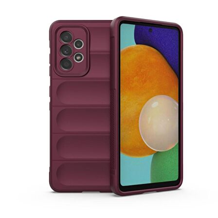 Samsung Galaxy A32 Kılıf Kamera Korumalı İçi Kadife Yumuşak Silikon Kapak + Ekran Koruma