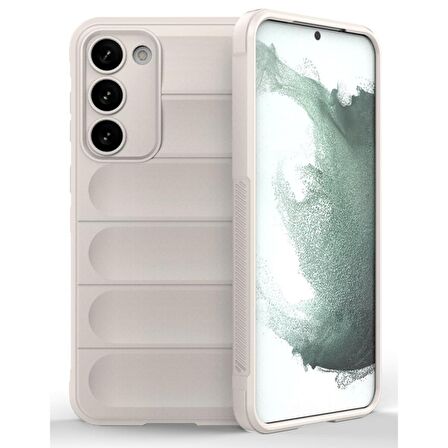 Samsung Galaxy S23 Plus Kılıf Kamera Korumalı İçi Kadife Yumuşak Silikon Kapak + Ekran Koruma