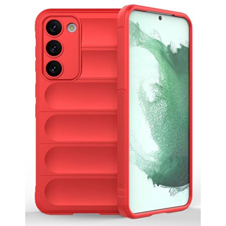 Samsung Galaxy S23 Plus Kılıf Kamera Korumalı İçi Kadife Yumuşak Silikon Kapak + Ekran Koruma