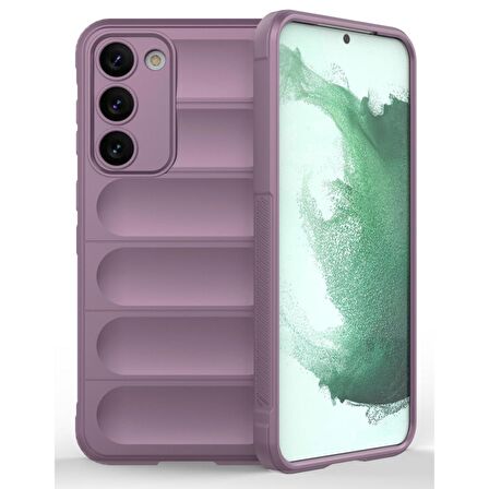 Samsung Galaxy S23 Plus Kılıf Kamera Korumalı İçi Kadife Yumuşak Silikon Kapak + Ekran Koruma