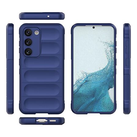 Samsung Galaxy M14 5G Kılıf Kamera Korumalı İçi Kadife Yumuşak Silikon Kapak + Ekran Koruma