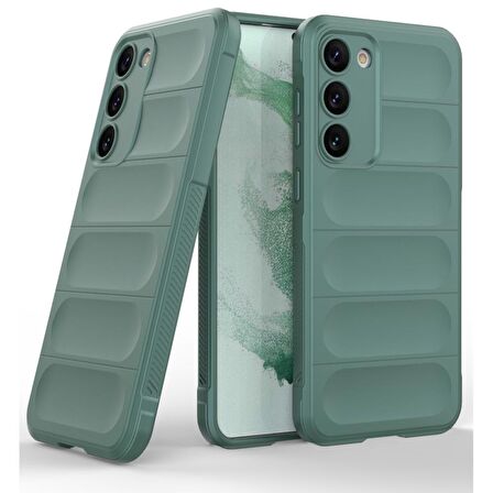 Samsung Galaxy M14 5G Kılıf Kamera Korumalı İçi Kadife Yumuşak Silikon Kapak + Ekran Koruma