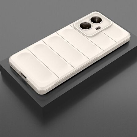 Realme C55 Kılıf Kamera Korumalı İçi Kadife Yumuşak Silikon Kapak + Ekran Koruma