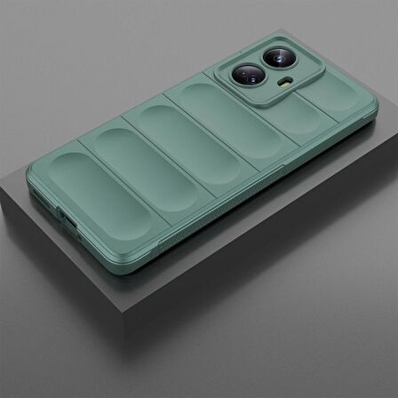 Realme C55 Kılıf Kamera Korumalı İçi Kadife Yumuşak Silikon Kapak + Ekran Koruma