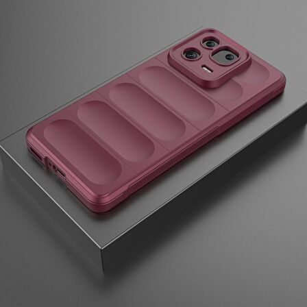 Xiaomi Mi 13 Pro Kılıf Kamera Korumalı İçi Kadife Yumuşak Silikon Kapak + Ekran Koruma