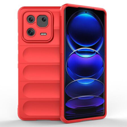 Xiaomi Mi 13 Pro Kılıf Kamera Korumalı İçi Kadife Yumuşak Silikon Kapak + Ekran Koruma