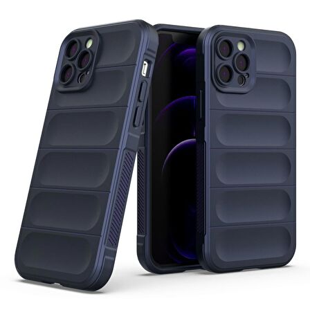 Apple iPhone 15 Pro Max Kılıf Kamera Korumalı İçi Kadife Yumuşak Silikon Kapak + Ekran Koruma