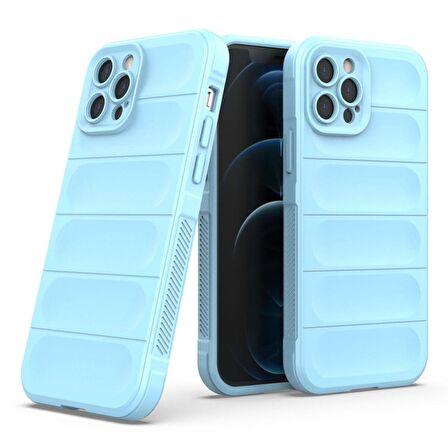 Apple iPhone 15 Pro Kılıf Kamera Korumalı İçi Kadife Yumuşak Silikon Kapak + Ekran Koruma