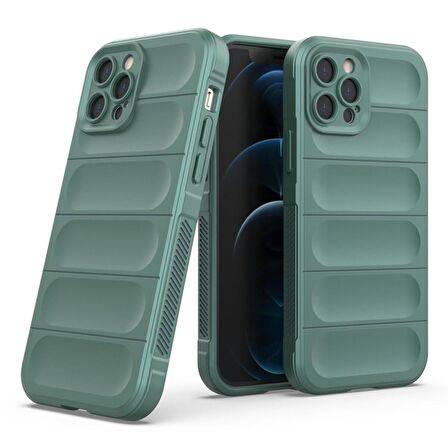 Apple iPhone 11 Pro Kılıf Kamera Korumalı İçi Kadife Yumuşak Silikon Kapak + Ekran Koruma