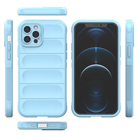 Apple iPhone 11 Pro Kılıf Kamera Korumalı İçi Kadife Yumuşak Silikon Kapak + Ekran Koruma