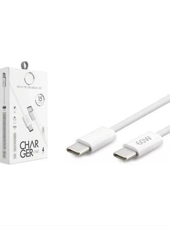 Honor 400 Pro Uyumlu Type-C to Type-C 60w Hızlı Şarj Kablosu CL-92