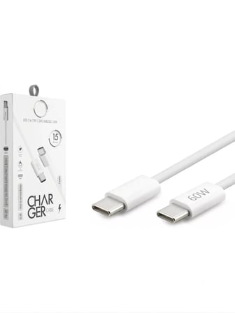 Oppo Reno 2 3 4 5 6 7 10 13 14 15 15F Lite Pro Uyumlu Type-C to Type-C 60w Hızlı Şarj Kablosu CL-92