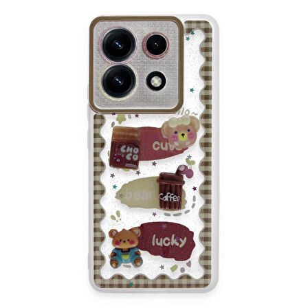 Xiaomi Poco M6 Pro 4G Uyumlu Kılıf Sweet Desenli Silikon Kapak