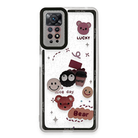 Xiaomi Redmi Note 11 / 11S Uyumlu Kılıf Sweet Desenli Silikon Kapak