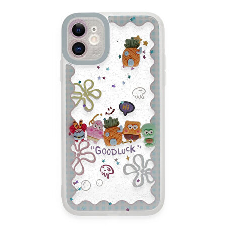 Apple iPhone 11 Uyumlu Kılıf Sweet Desenli Silikon Kapak
