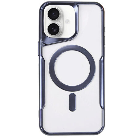 Apple İphone 16 Plus Kılıf Boyi Magsafe Silikon Kapak + Ekran Koruma + Kablo Koruma