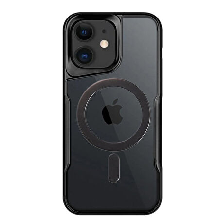 Apple İphone 11 Kılıf Boyi Magsafe Silikon Kapak + Ekran Koruma + Kablo Koruma