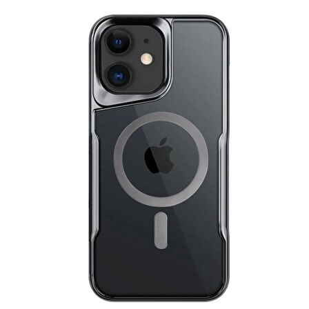 Apple İphone 11 Kılıf Boyi Magsafe Silikon Kapak + Ekran Koruma + Kablo Koruma