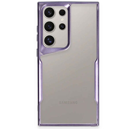 Samsung Galaxy S23 Ultra Kılıf Kamera Korumalı Şık Tasarım Boyi Silikon Kapak