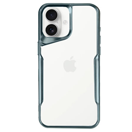 Apple İphone 16 Plus Kılıf Kamera Korumalı Şık Tasarım Boyi Silikon Kapak