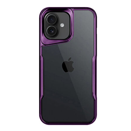 Apple İphone 16 Kılıf Kamera Korumalı Şık Tasarım Boyi Silikon Kapak