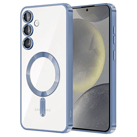 Samsung Galaxy S23 Kılıf Kross Magneticsafe Kapak + Ekran koruma + Kablo Koruma 