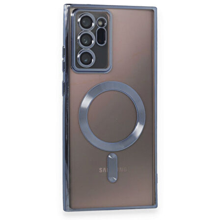 Samsung Galaxy Note 20 Ultra Kılıf Kross Magneticsafe Kapak + Ekran koruma + Kablo Koruma 