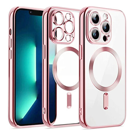 Apple İphone 12 Pro Kılıf Kross Magneticsafe Kapak + Ekran koruma + Kablo Koruma 
