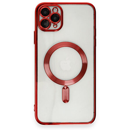 Apple İphone 11 Pro Max Kılıf Kross Magneticsafe Kapak + Ekran koruma + Kablo Koruma 