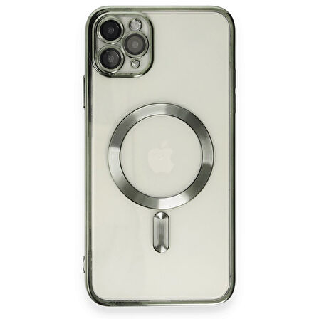 Apple İphone 11 Pro Max Kılıf Kross Magneticsafe Kapak + Ekran koruma + Kablo Koruma 