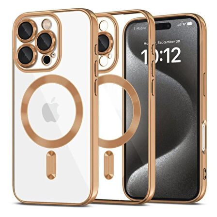 Apple İphone 16 Pro Max Kılıf Kross Magneticsafe Kapak + Ekran koruma + Kablo Koruma 