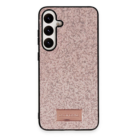 Samsung Galaxy A14 4G Kılıf Bright Zarif Boncuk İşlemeli Tasarım Simli Kapak