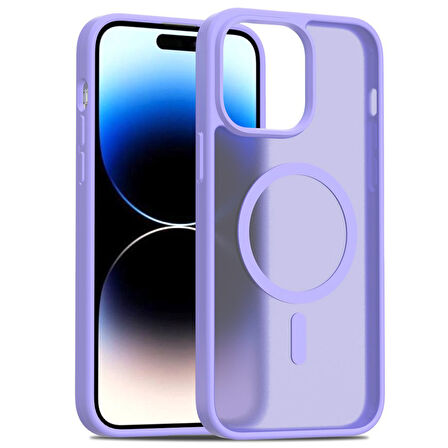 Apple İphone 14 Pro Max Kılıf Jota Magsafe Kenarları Renkli Tasarım Kapak