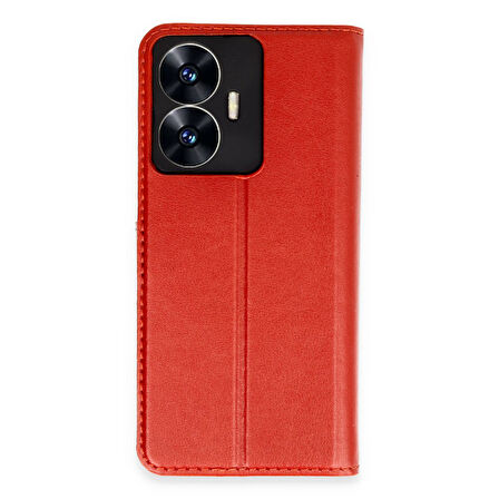 Realme C55 Kılıf Trend S Plus Kapaklı Kartlıklı Stan Olabilen Kapaklı Kılıf