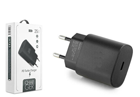 Samsung Galaxy F42 Uyumlu SG63 25W Pd USB Ultra Turbo Fast Hızlı Şarj Başlığı Kafa 