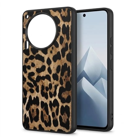 Tekno Tecno Camon 30 (CL6) Kılıf Leopar Desenli Lüks Tasarım Esnek ve Dayanıklı Arka Kapak