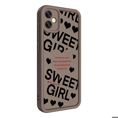 Samsung Galaxy A05 Kılıf Kamera Korumalı Baskılı Arka Yüzey Klas Silikon Kapak + Ekran Koruma