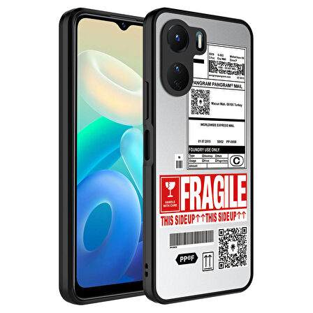 Vivo Y16 Kılıf Aynalı Desenli Kamera Korumalı Parlak Mirror Kapak
