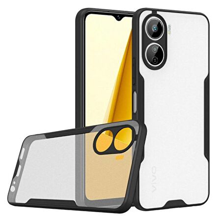 Vivo Y16 Kılıf Parfe Ultra İnce Silikon Kapak