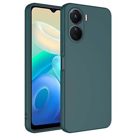 Vivo Y16 Kılıf Mara Lansman İçi Kadife Silikon Kapak