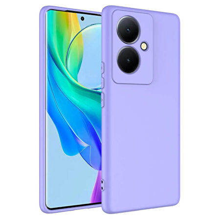 Vivo V29 Lite 5G Kılıf Mara Lansman İçi Kadife Silikon Kapak