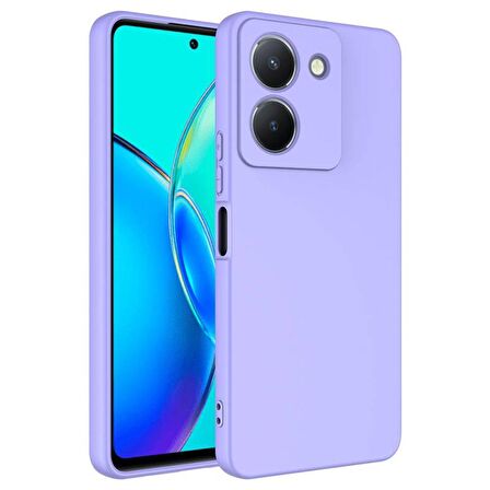 Vivo Y36 4G Kılıf Mara Lansman İçi Kadife Silikon Kapak