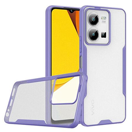 Vivo Y35 Kılıf Parfe Ultra İnce Silikon Kapak