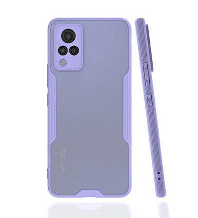 Vivo V21 Kılıf Parfe Ultra İnce Silikon Kapak