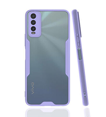 Vivo Y11S Kılıf Parfe Ultra İnce Silikon Kapak